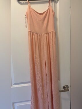Wilfred Peach Gathered-Waist Maxi Skirt